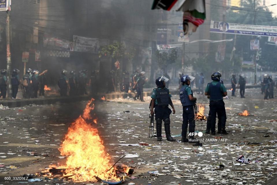 孟加拉爆反政府示威 反對派領袖被捕