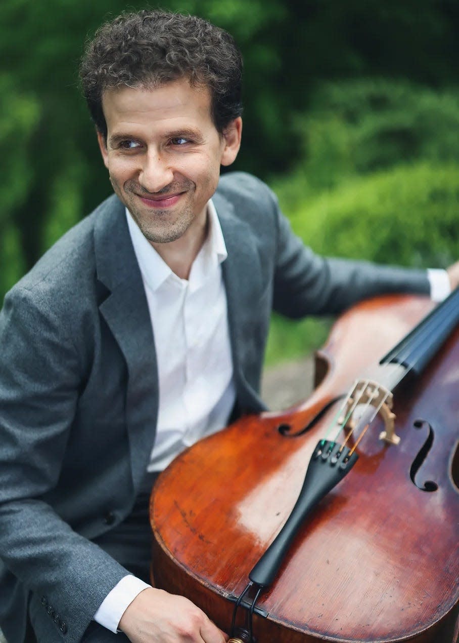 Cellist Nicholas Canellakis.