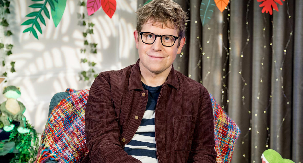 Undated BBC/CBeebies handout photo of Josh Widdicombe, who says brown noise helps him sleep, who will read 