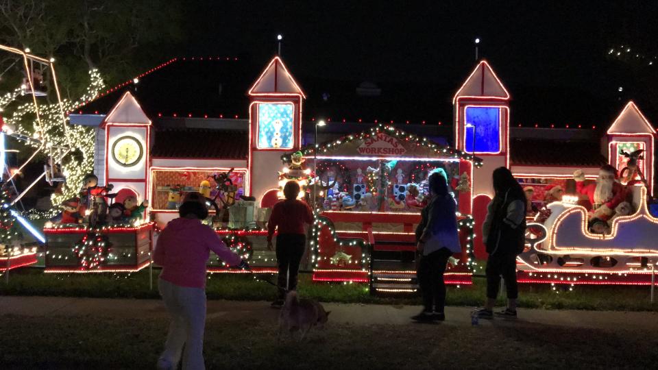 Mr. Bill's Christmas Wonderland, a Christmas display that Bill Cox founded in Corpus Christi 22 years ago, will be featured on ABC's "The Great Christmas Light Fight" on Nov. 28, 2021.