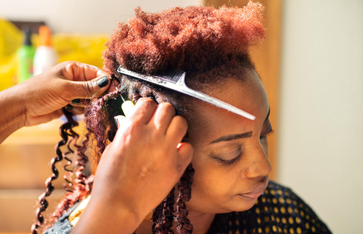 Boho Goddess Braids on Natural Hair!