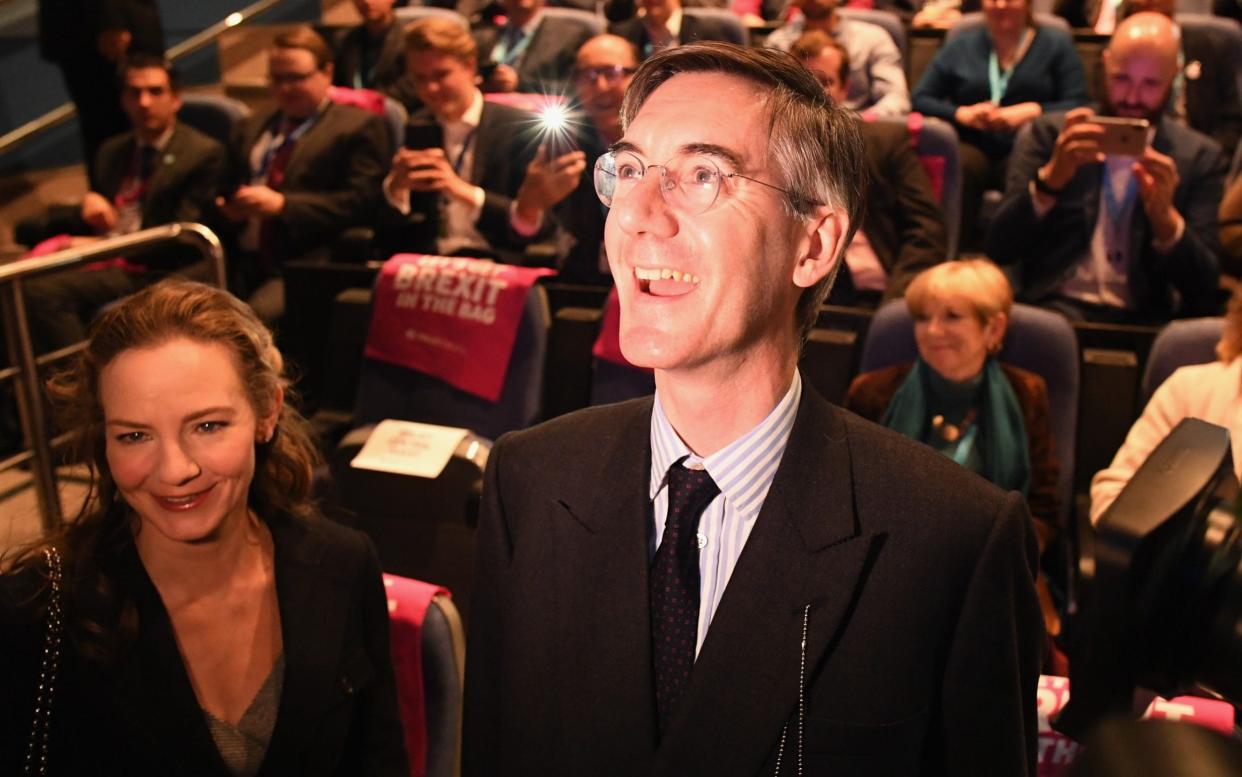 Jacob Rees-Mogg at the annual Conservative Party Conference - Jeff J Mitchell /Getty Images Europe 