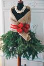 <p>Wouldn't it be amazing if you could wear this dress in real life? Set the scene for a whimsical holiday affair with a gussied-up dress form Christmas tree. </p><p><strong>Get the tutorial at <a href="http://livingaftermidnite.com/2016/12/diy-mannequin-christmas-tree.html" rel="nofollow noopener" target="_blank" data-ylk="slk:Living After Midnite;elm:context_link;itc:0;sec:content-canvas" class="link ">Living After Midnite</a>.</strong><br> <br><a class="link " href="https://www.amazon.com/dp/B0797T4B9W?tag=syn-yahoo-20&ascsubtag=%5Bartid%7C10050.g.28872053%5Bsrc%7Cyahoo-us" rel="nofollow noopener" target="_blank" data-ylk="slk:SHOP DRESS FORMS;elm:context_link;itc:0;sec:content-canvas">SHOP DRESS FORMS</a><br></p>