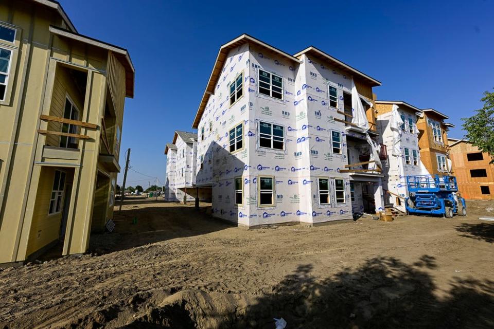 Santa Fe Commons, an affordable housing complex overseen by Self-Help, is one of two new apartment complexes in Tulare.