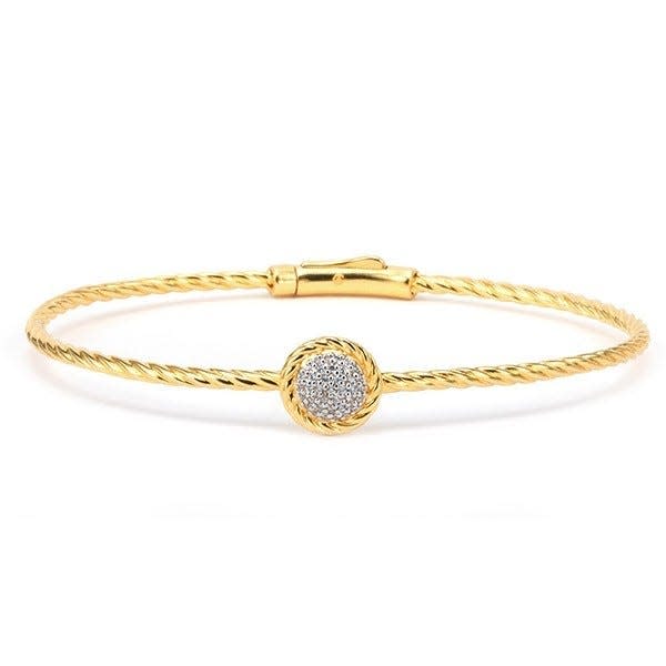 Splurge on the lucky lady in your life this holiday season with a Charriol Bangle Bracelet.