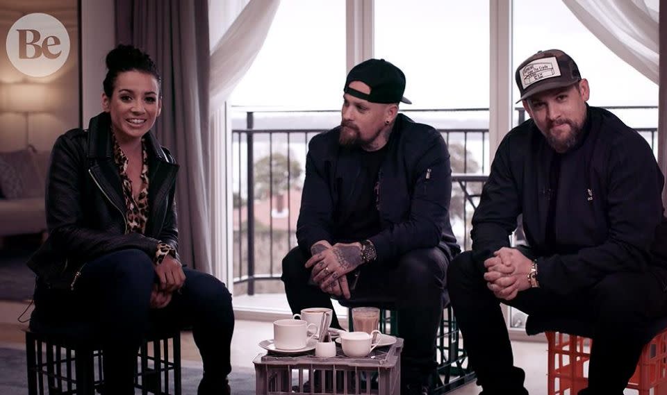 Maz Compton and the Madden Brothers