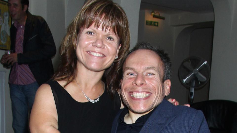 couple at press night 