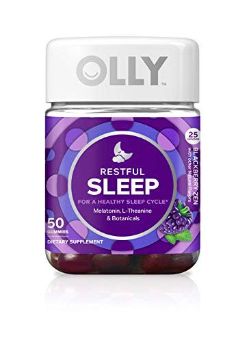 4) SELF CARE: OLLY RESTFUL SLEEP GUMMIES