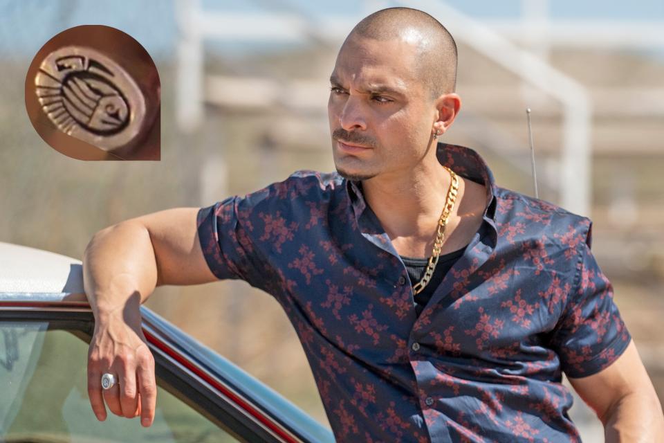 Michael Mando as Nacho Varga - Better Call Saul _ Season 5, Episode 3 - Photo Credit: Greg Lewis/AMC/Sony Pictures Television