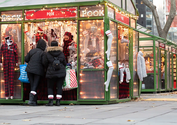 The Winter Village in Bryant Park is not only the largest Christmas market in the city but also by far the nicest on account of its adjacent ice rink and places to shop and eat.