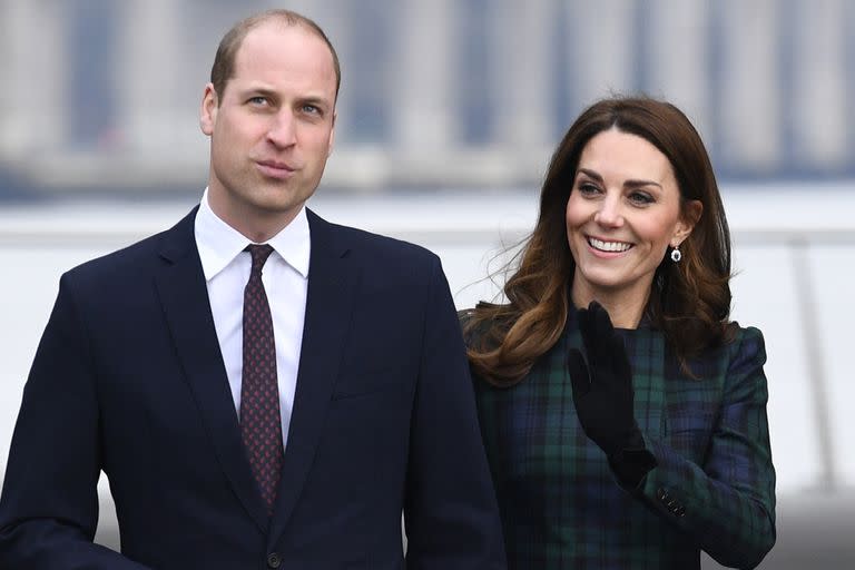 The Duke and Duchess of Cambridge officially open the VA Museum in Dundee. 29 Jan 2019