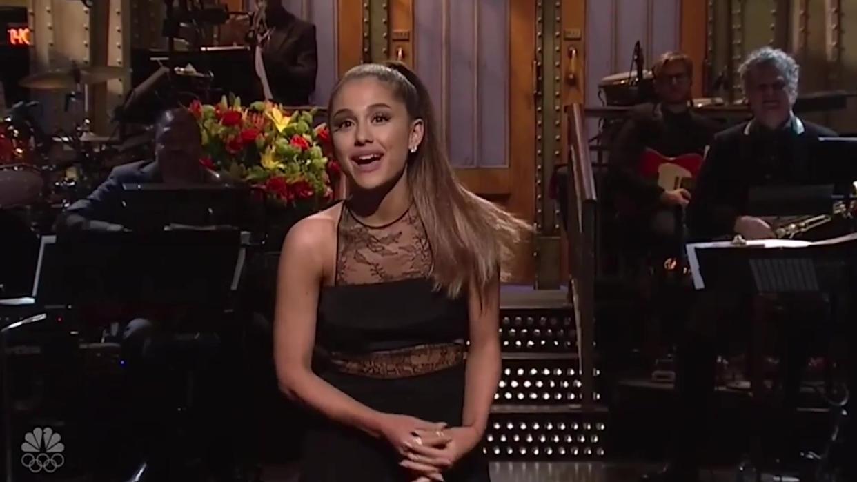 Ariana Grande 'Not a Feminist' Song and Scandal SNL Monologue