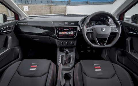 2017 Seat Ibiza dashboard 