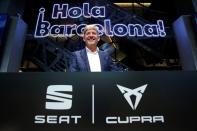 News conference to unveil the Volkswagen's Spanish unit SEAT future strategy and evaluate its current situation in Barcelona