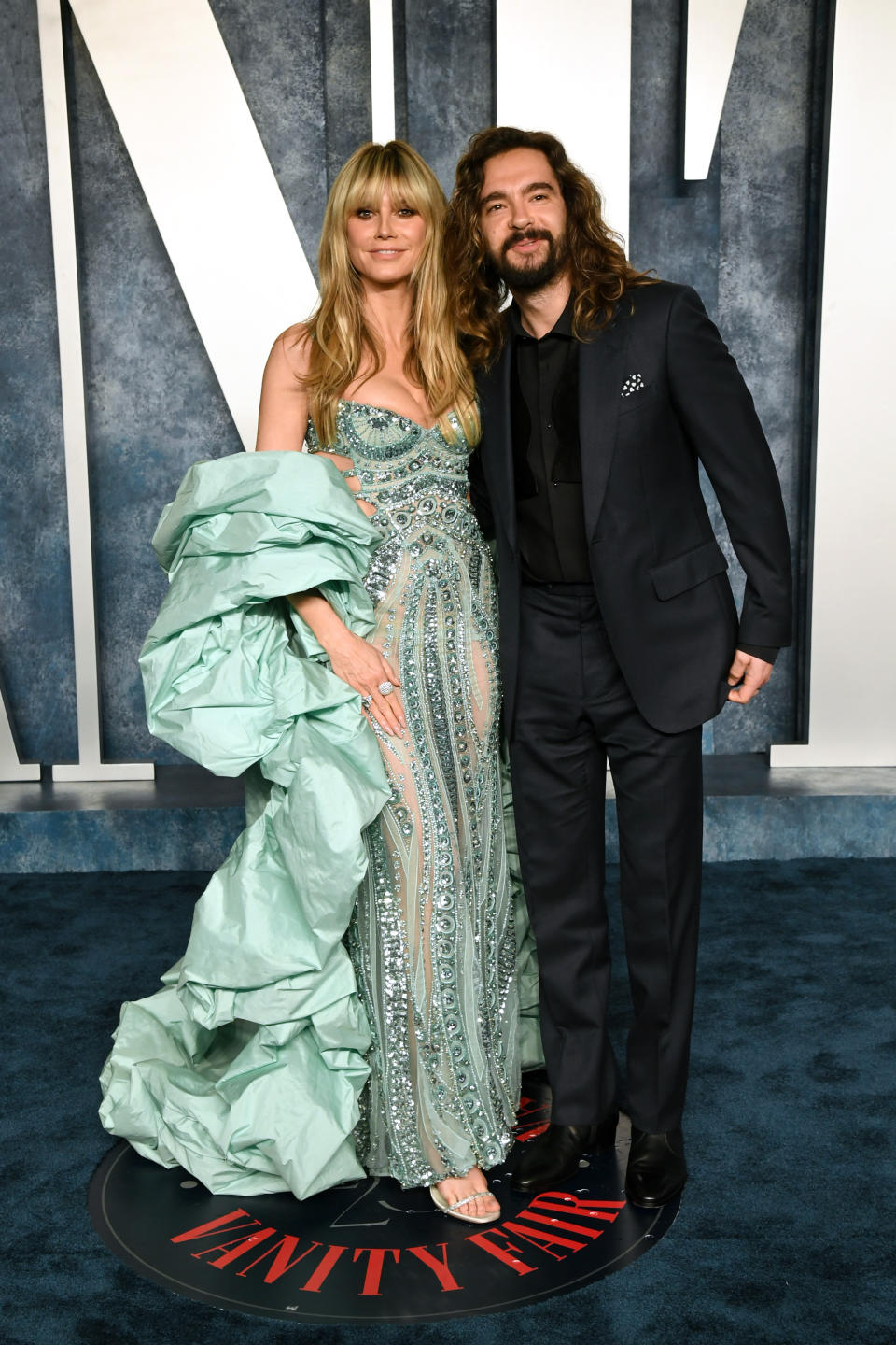 Heidi Klum and Tom Kaulitz at the 2023 Vanity Fair Oscar party on March 12, 2023 in Beverly Hills. - Credit: Getty Images for Vanity Fair