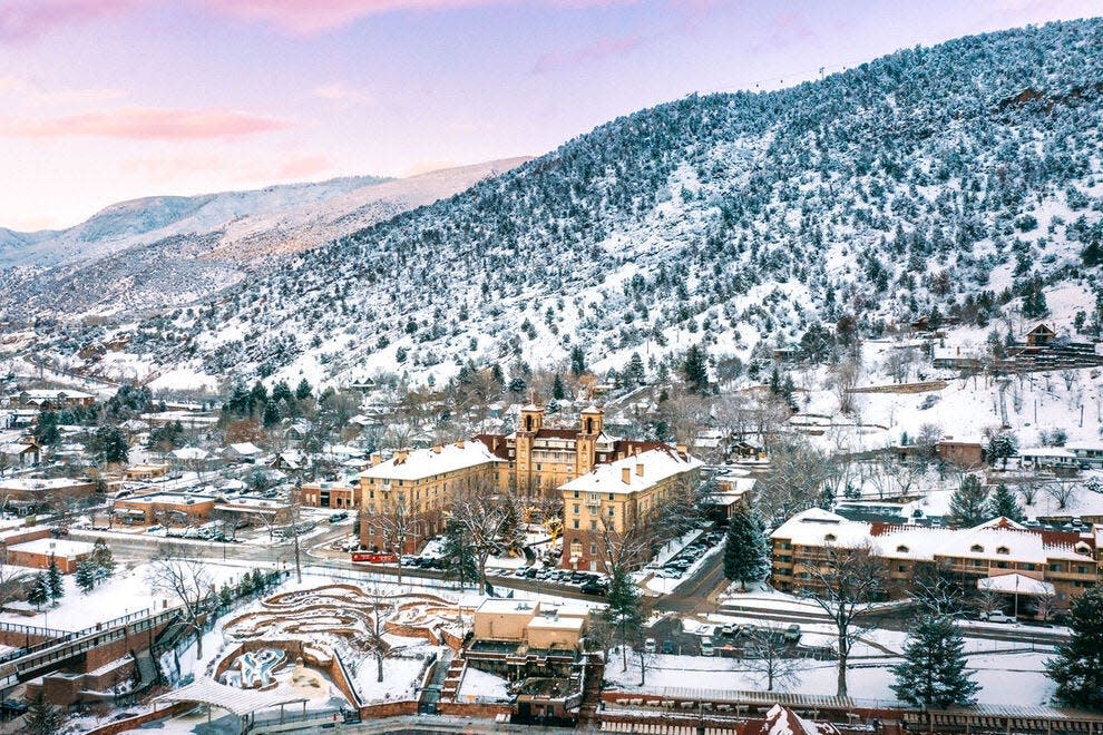 The Hotel Colorado once served as a temporary White House