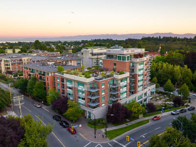 Ariel View of The Parkside Hotel and Spa (CNW Group/The Parkside Hotel & Spa Ltd.)