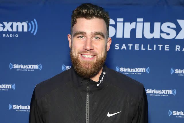 <p>Cindy Ord/Getty</p> Travis Kelce