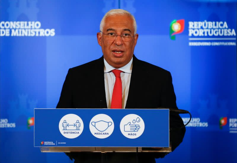 Portugal's PM Costa announces new restrictions in Lisbon