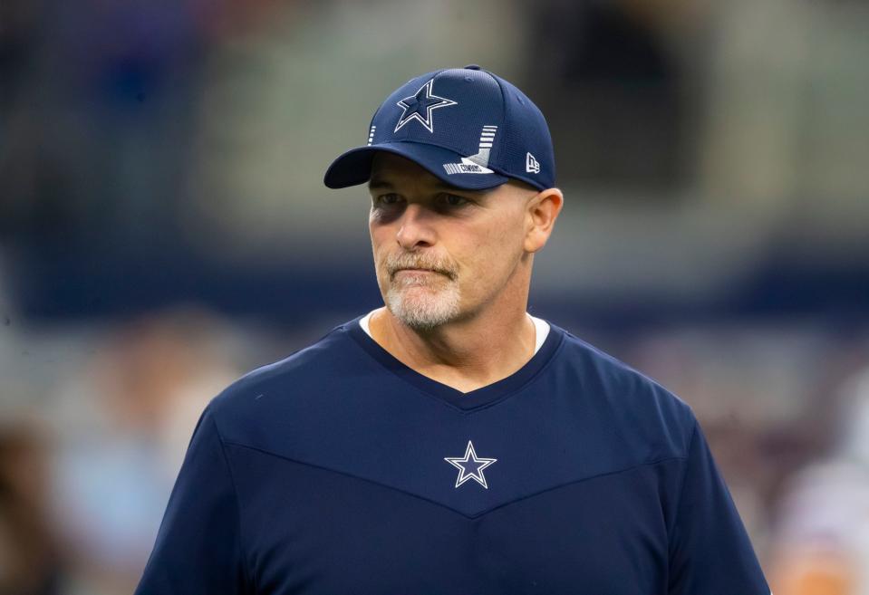 The Cowboys led the NFL in takeaways in 2021 under defensive coordinator Dan Quinn.