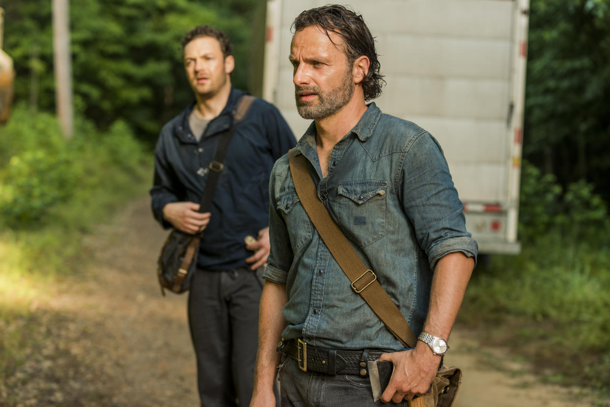 There’s a ~mysterious~ new character on “The Walking Dead” and we’re half intrigued, half worried