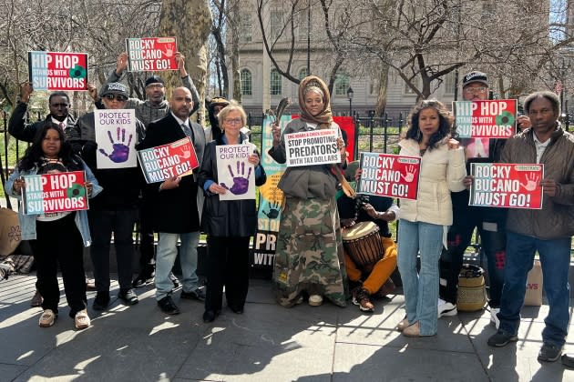 hip-hop-museum-protest - Credit: Courtesy of Leila Wills