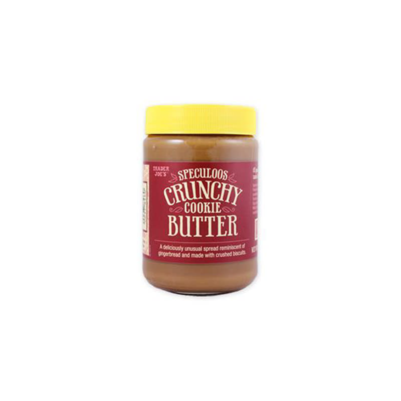 <h2>Speculoos Crunchy Cookie Butter</h2> <p>If Trader Joe's had a hall of fame, this would be in it. It's a party for your mouth.</p>