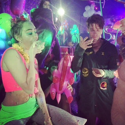 Miley Cyrus Turns 22: Pics from the Party