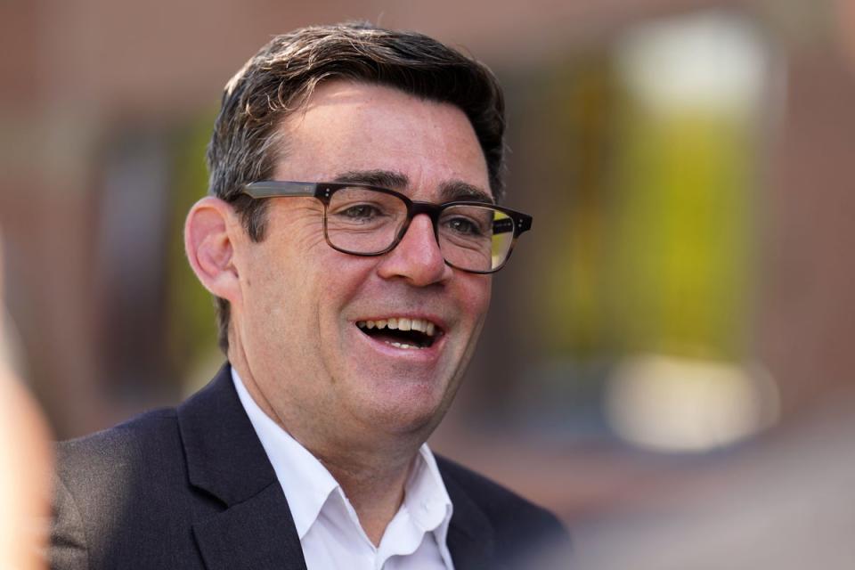 Greater Manchester mayor Andy Burnham (PA Archive)