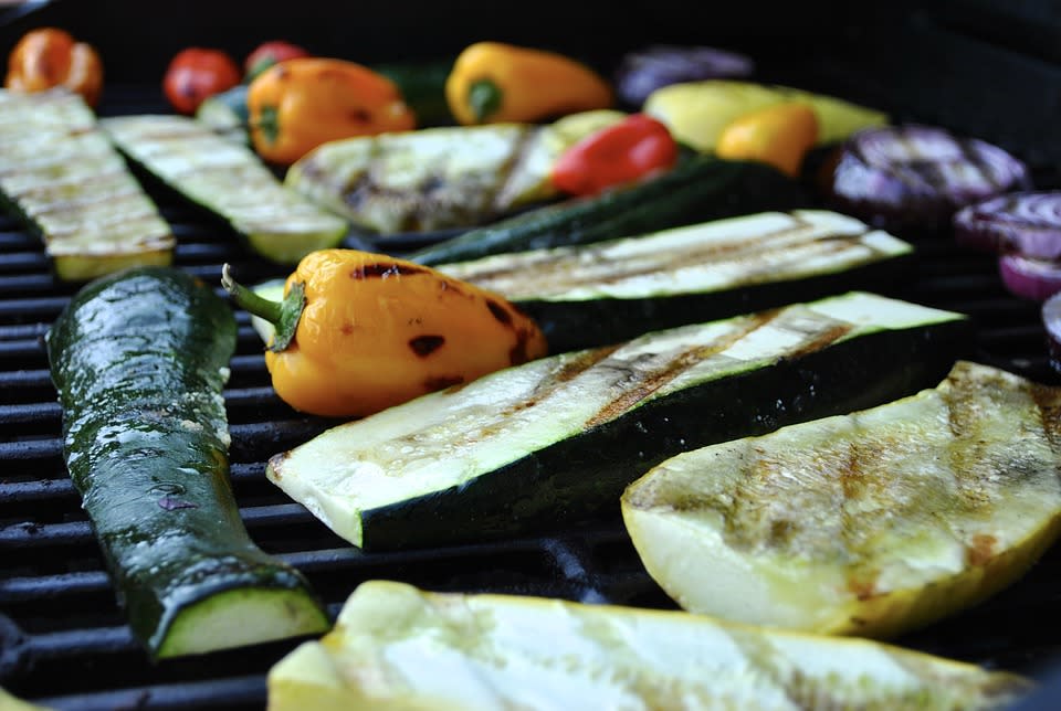 Las verduritas a la plancha, un entrante ideal para no pasarse.