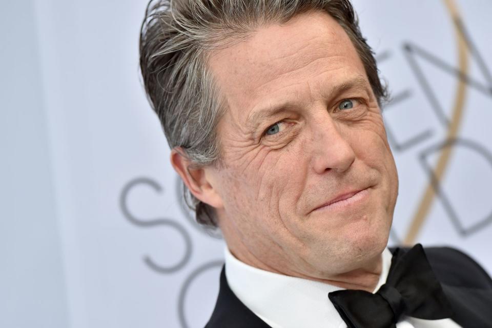 <p>When it comes to acting, Hugh Grant is his own biggest critic, which has led to “out-of-the-blue panic attacks,” he revealed in an interview with <a href="https://ew.com/article/2016/08/11/hugh-grant-panic-attacks-acting/" rel="nofollow noopener" target="_blank" data-ylk="slk:Entertainment Weekly;elm:context_link;itc:0;sec:content-canvas" class="link "><em>Entertainment Weekly</em></a>. “It’ll be in a very easy, simple scene when everything is going swimmingly, and then suddenly, bang, I’m shvitzing and can’t remember my lines. At one stage I was asking directors not to say ‘action’ because I found that the word sent me into paroxysms of terror.” The struggle made him quit acting for nearly five years, but he returned to a lead role in <em>Florence Foster Jenkins </em>in 2016, <a href="https://www.hollywoodreporter.com/race/awards-chatter-podcast-hugh-grant-921383" rel="nofollow noopener" target="_blank" data-ylk="slk:thanks to a “brilliant script” and the support of Meryl Streep;elm:context_link;itc:0;sec:content-canvas" class="link ">thanks to a “brilliant script” and the support of Meryl Streep</a>. </p>