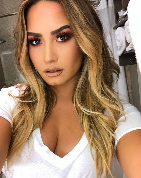 The singer posted this photo on social media just hours before news broke of her suspected overdose. Photo: Instagram/ddlovato