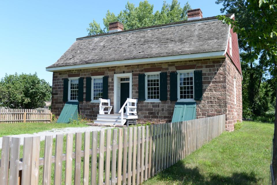 Campbell Christie House at New Bridge Landing in River Edge.