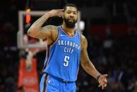 NBA: Oklahoma City Thunder at Los Angeles Clippers