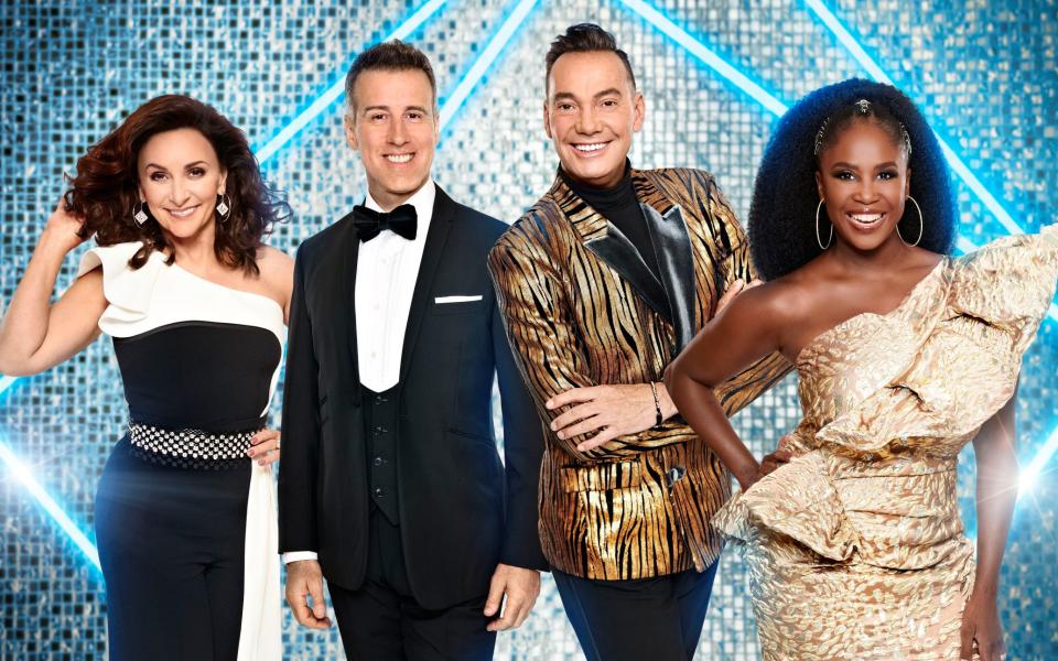 Strictly judges Shirley Ballas, Anton Du Beke, Craig Revel Horwood and Motsi Mabuse