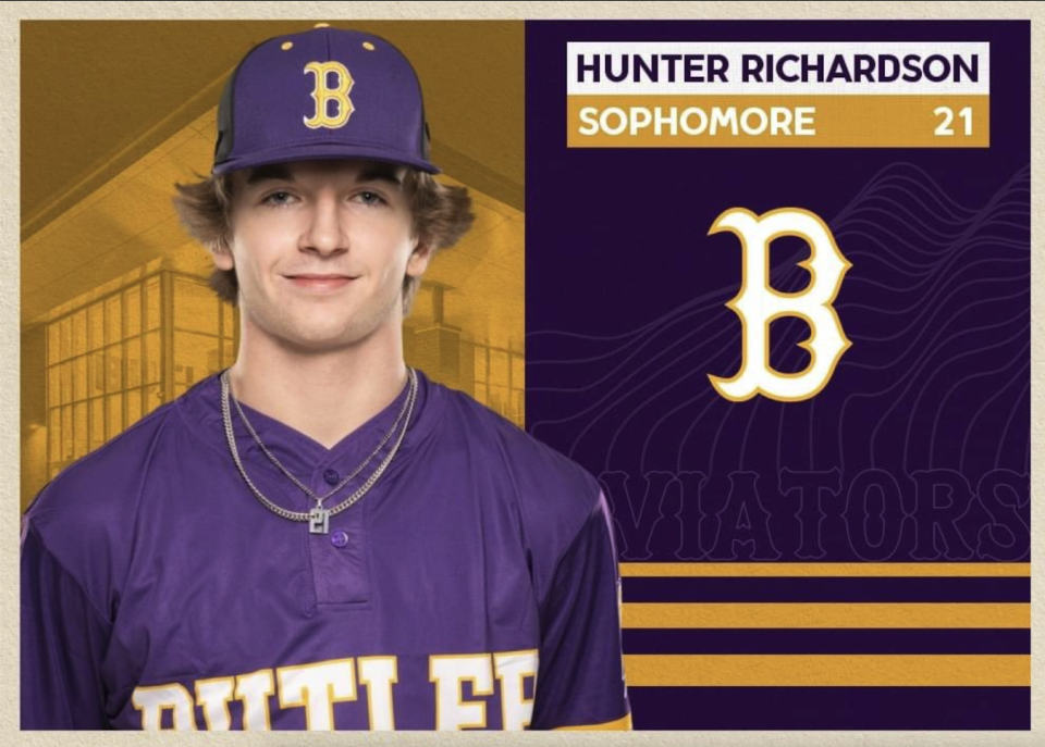 Vandalia Butler sophomore Hunter Richardson, a University of Kentucky commit, was first-team All-Ohio as a freshman.