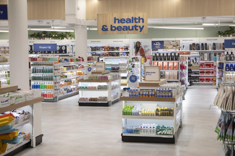 A spacious and more organized health and beauty department at the Bed Bath & Beyond flagship. - Credit: Rob Tannenbaum