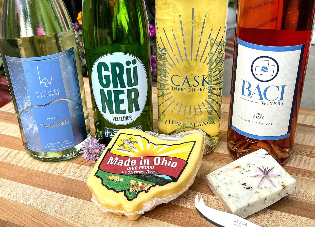 Phil Your Glass scoured the state for locally produced wines and cheeses to celebrate Ohio Wine Month.