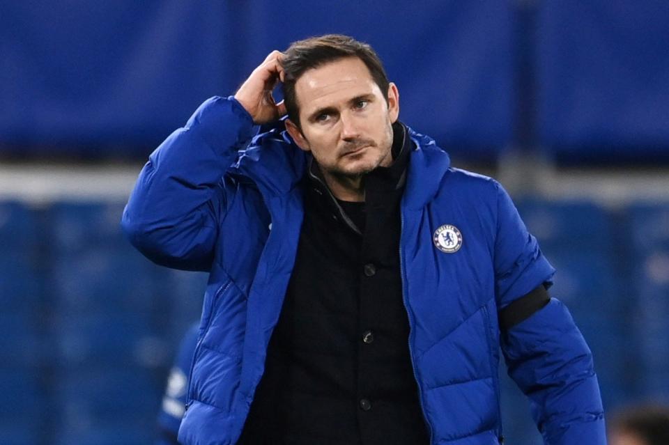 <p>Frank Lampard is under increasing pressure at Chelsea</p> (Pool via REUTERS)