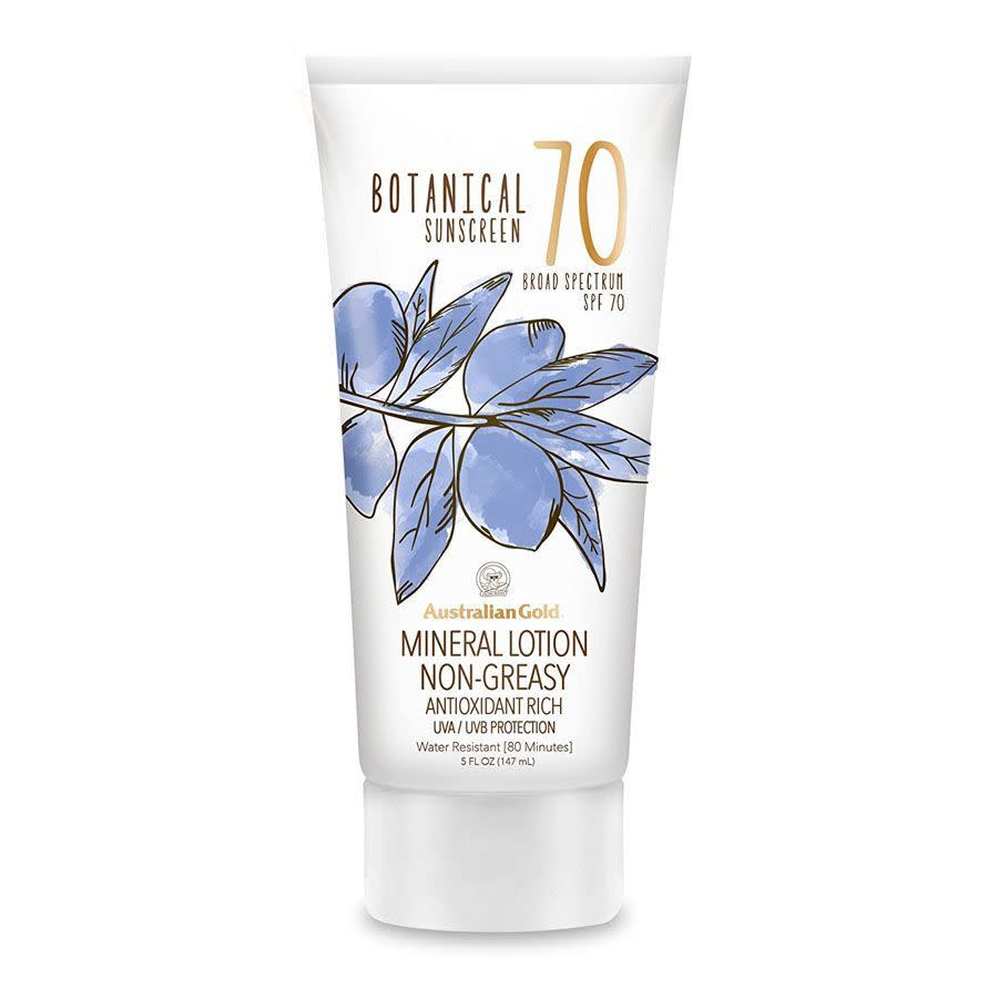 Australian Gold Botanical Sunscreen Mineral Lotion SPF 70