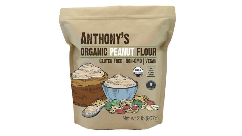 Gluten-free peanut flour 