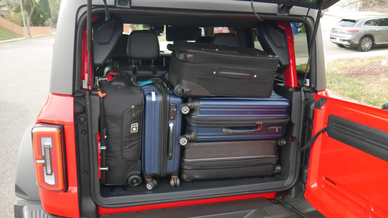 Ford Bronco Sport Luggage Test  How much cargo space? - Autoblog