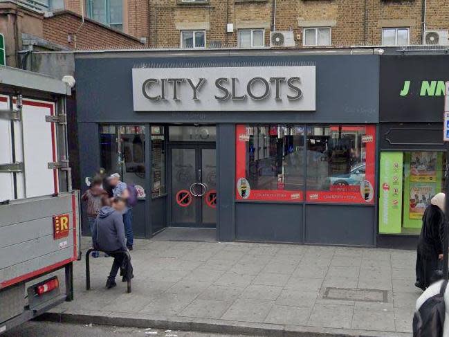 A man was beaten to death in City Slots in Camden High Street, north London: Google Street View