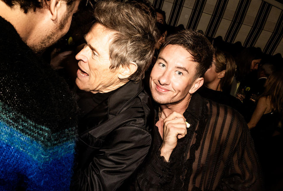 (L-R) Willem Dafoe and Barry Keoghan