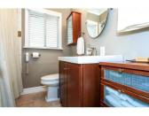<p>One of the bathrooms in the home has recently been remodeled. </p>