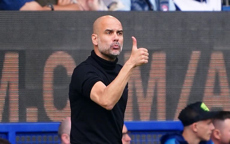 Pep Guardiola quitó dramatismo a una posible eliminación de Manchester City