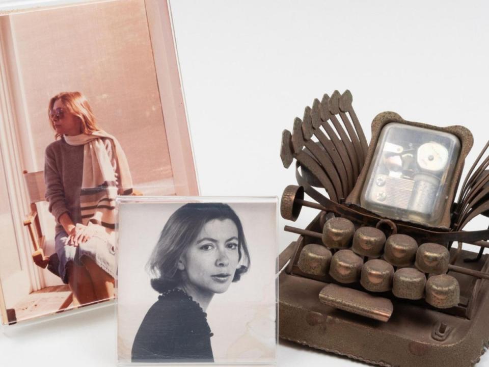 Objects from Joan Didion’s estate sale (Stair Galleries)