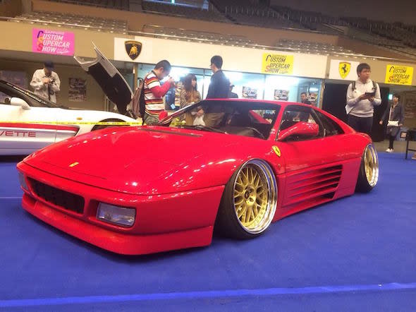 stanced ferrari