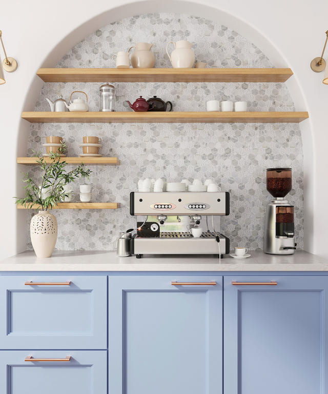 6 Coffee Station Ideas for an Organized, Caffeinated Kitchen