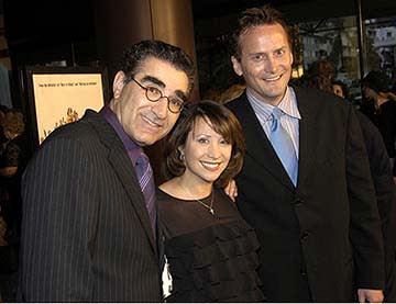 Eugene Levy , Cheri Oteri and John Michael Higgins at the Hollywood premiere of Warner Bros. A Mighty Wind